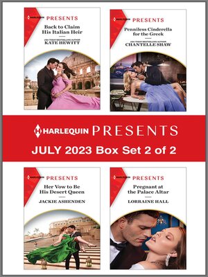 cover image of Harlequin Presents July 2023--Box Set 2 of 2